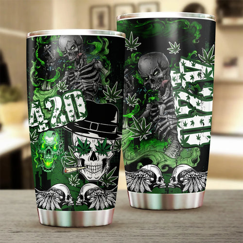 Skull 420 Tumbler