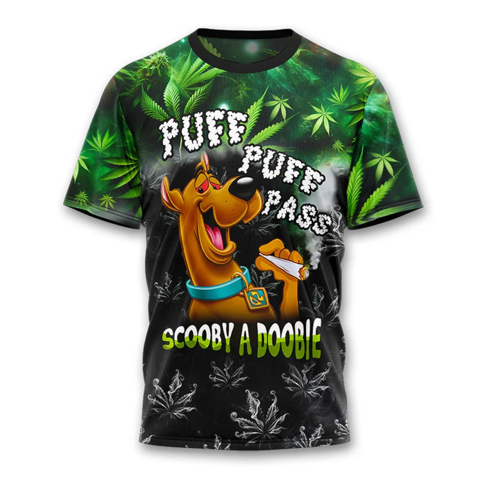 Puff Puff Pass SCBD Smoke Galaxy T-shirt And Pants Set