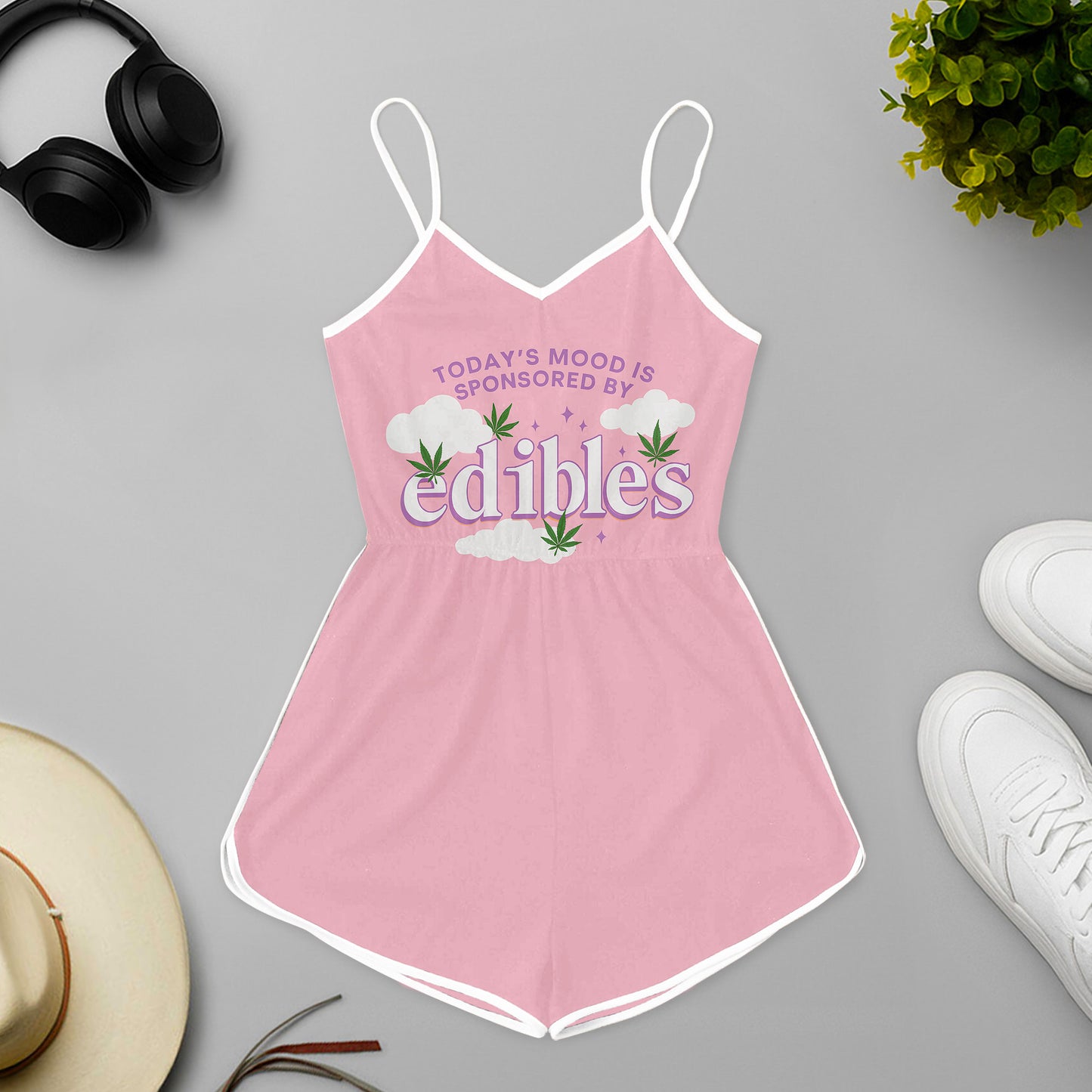 Today's Mood Is Sponsored By Edibles Rompers