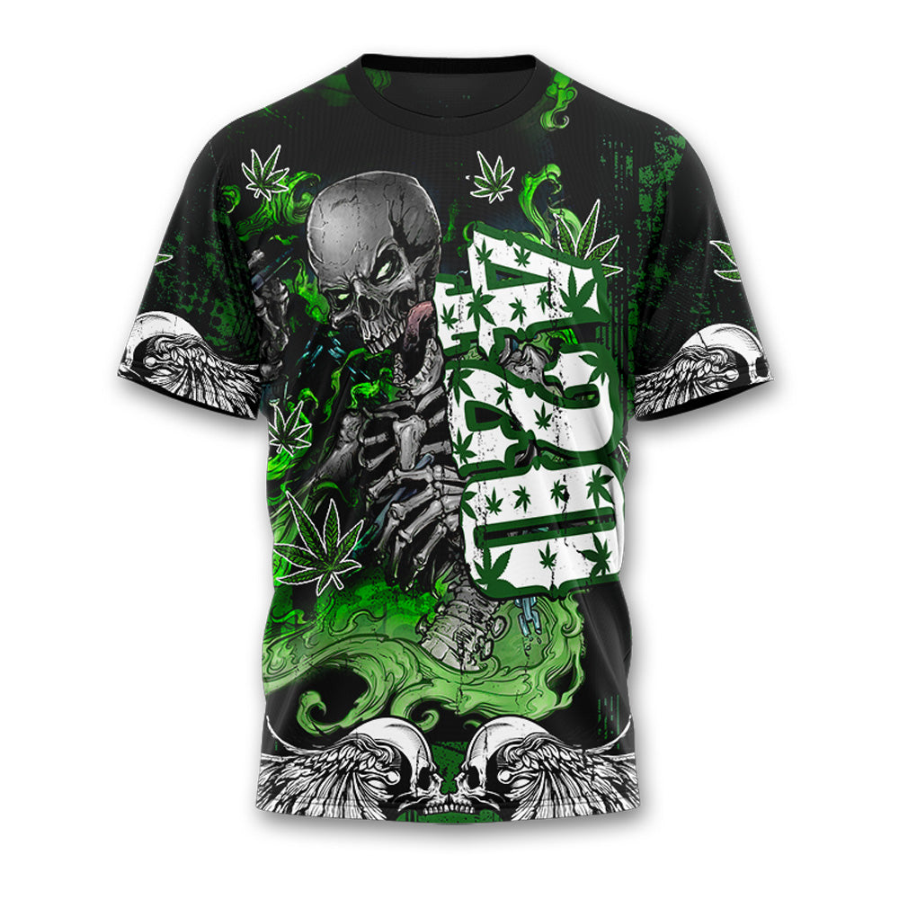 Skull CNB T-shirt And Pants Set