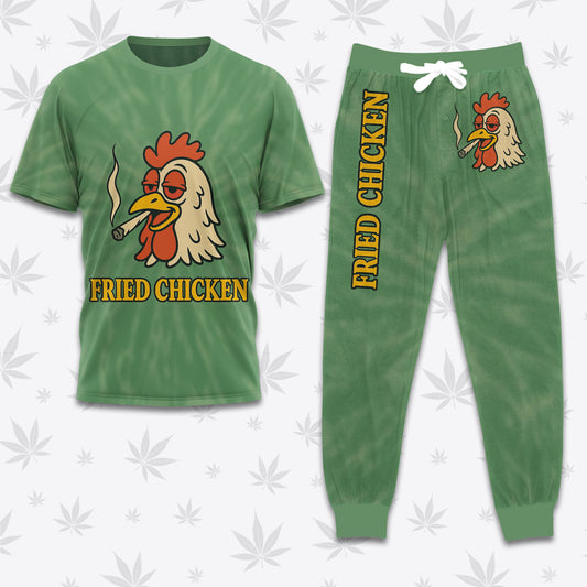 Fried Chicken SM044 T-shirt And Pants Set