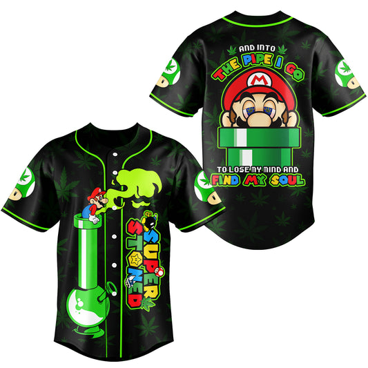And Into The Pipe MRO Baseball Jersey V2
